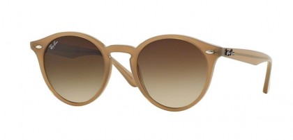 Ray-Ban 0RB2180 ROUND 6166/13 Turtledove - Brown Gradient